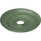Ekena Millwork Bradford Ceiling Medallion (Canopies up to 4 3/8"), 18 1/8"OD x 3 3/4"ID x 1 1/8"P, Athenian Green CM18BRAGF - alternate 4